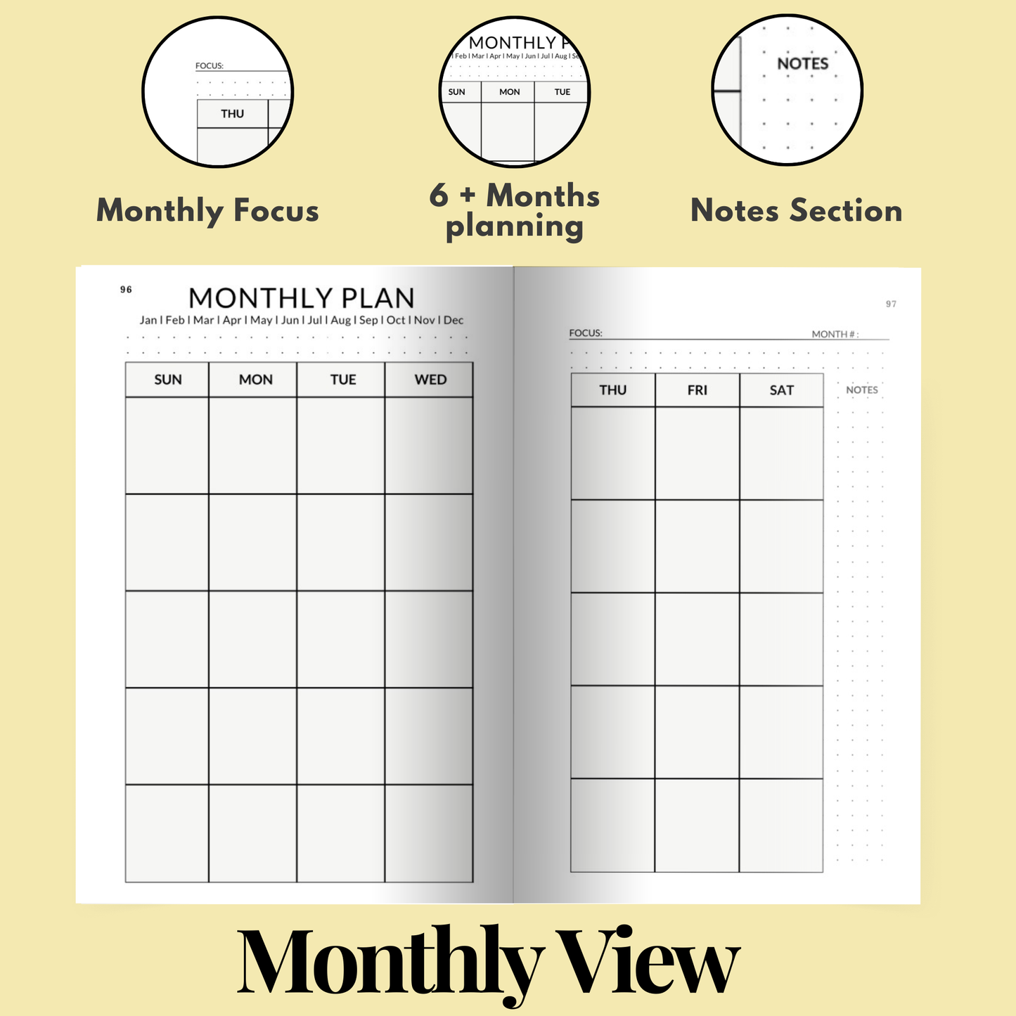 The 6-Month Transformation: Self Help Workbook & Planner. Mindset, Affirmations, Manifesting ,Gratitude, Scripting to Achieve Goals
